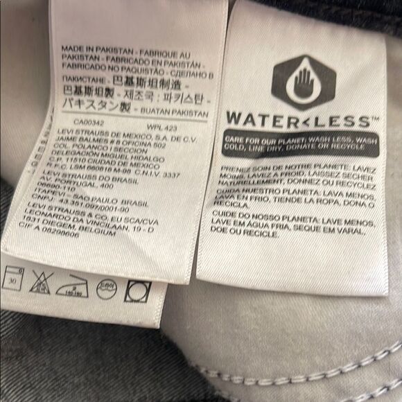 Levi’s 311 shaping skinny women’s studded jeans size 30 - Picture 9 of 10